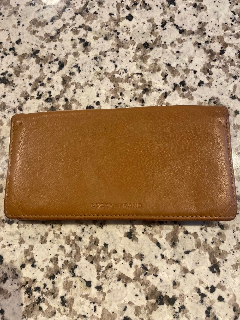 Lucky Brand Brown Leather Wallet